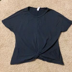 Shirt/ crop top/ black/ xs/ stars above